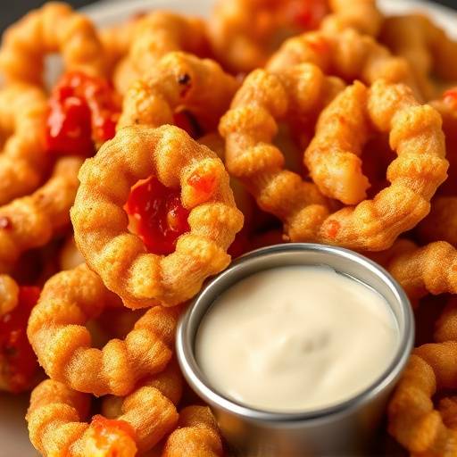 Crispy fried calamari served with spicy marinara sauce and aioli