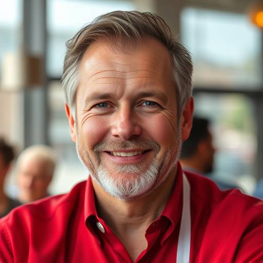 Portrait of David Miller, General Manager of The Golden Spoon